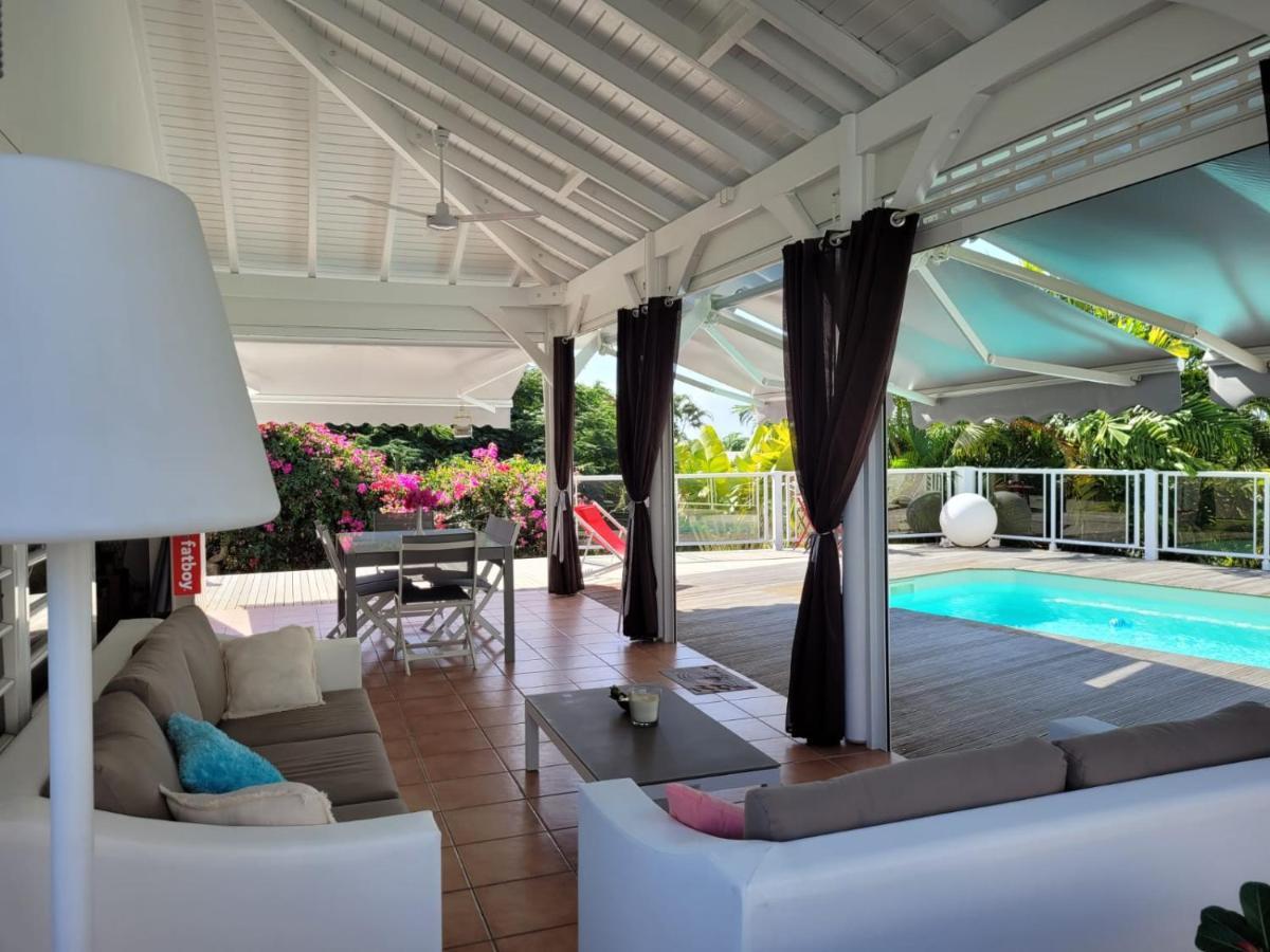 Villa Ste Marthe Avec Piscine, Grande Terrasse, Jardin Intime Et Citerne D'Eau Сен Франсоа Екстериор снимка