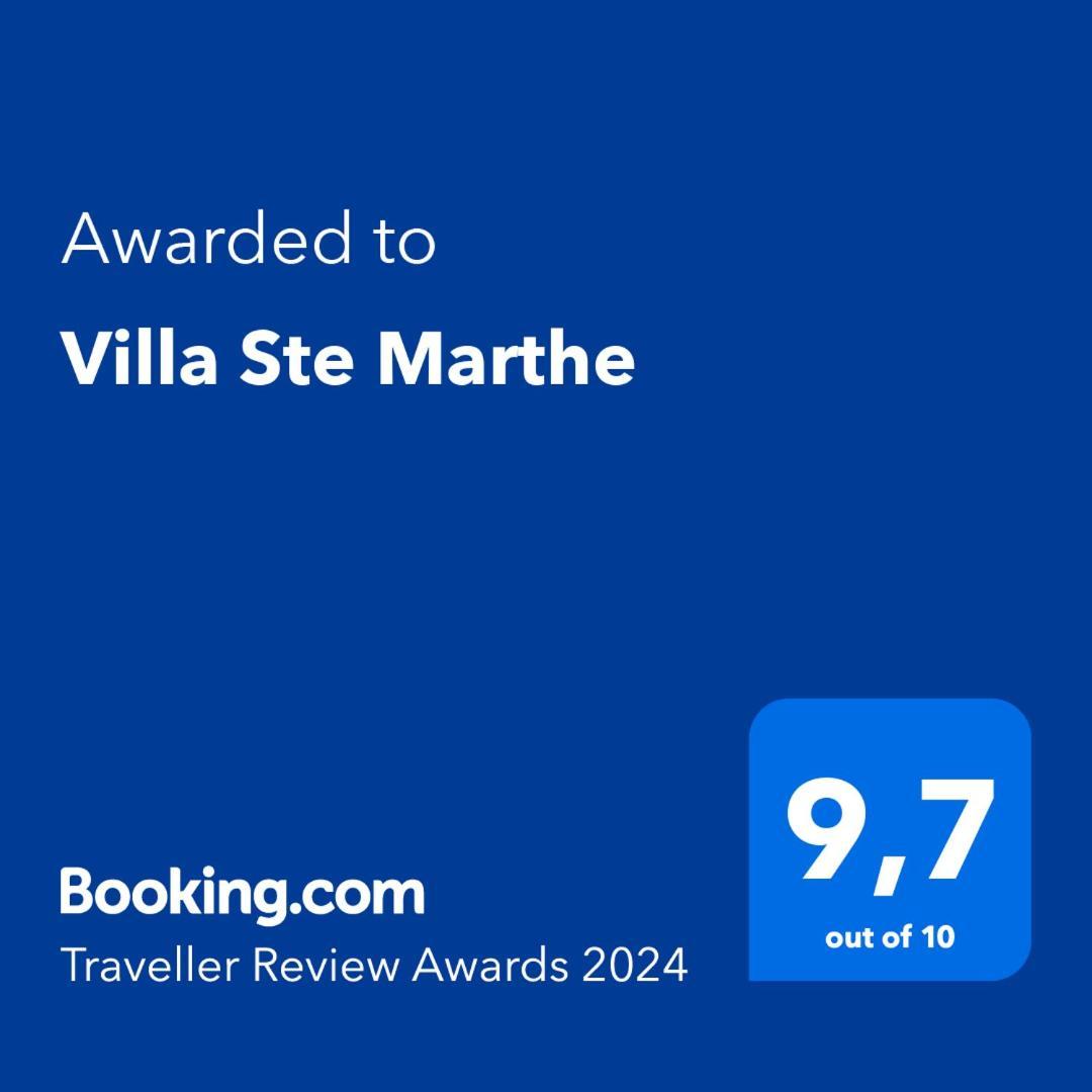 Villa Ste Marthe Avec Piscine, Grande Terrasse, Jardin Intime Et Citerne D'Eau Сен Франсоа Екстериор снимка